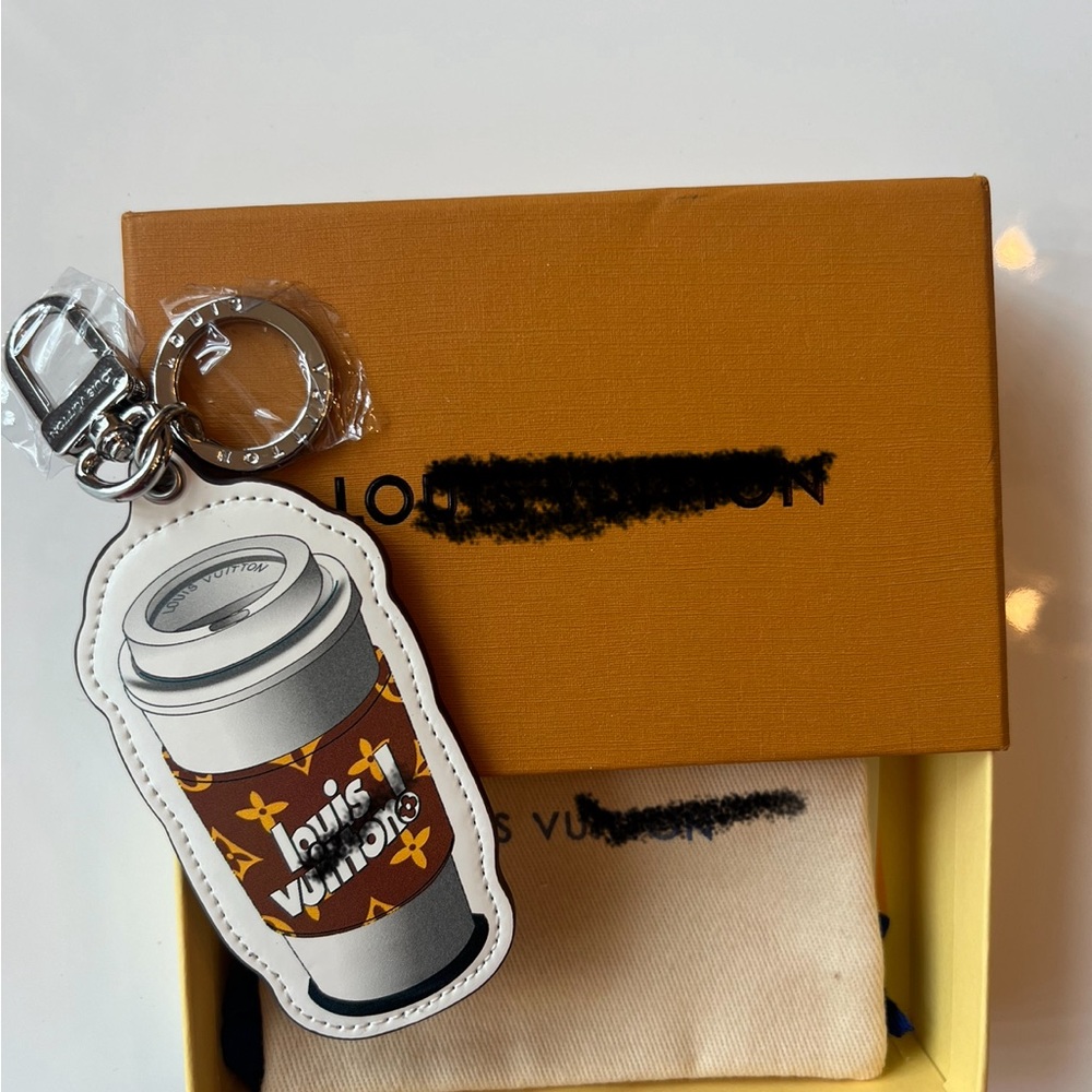 Coffee keychain NWT
